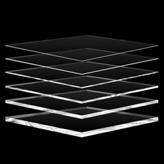 Clear Plastic Panel Sheet Thick 1/1.5/2/2.7mm CUT TO SIZE Panels Guard Screen