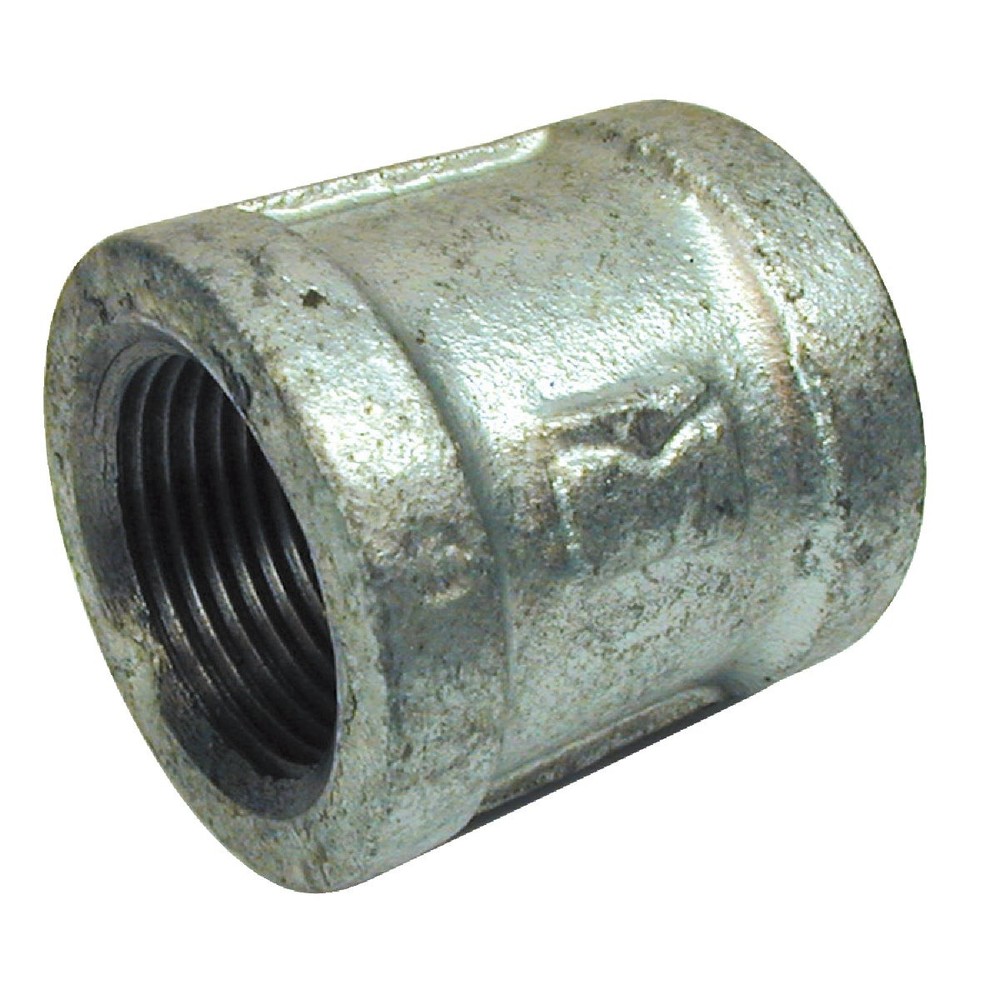 Southland 1/8 In. x 1/8 In. FPT Galvanized Coupling 511-200HC Southland