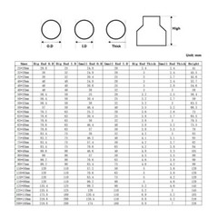 1pc PVC Reducing Pipe Fitting Concentric Connector Socket Coupling 125 x 110mm