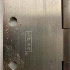 5” Stainless Steel Butt Hinge NANZ 5”Hx4.5”W Commercial 5 Knuckles Butterfly