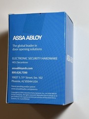 Securitron Assa Abloy MKA2 – Mortise Keyswitch Alternate DPDT Single Gang – NIB