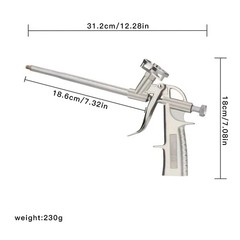 Alloy Foam Expanding Sealant Spray Gun Foam Sealant Airbrush Applicator Tool Gun