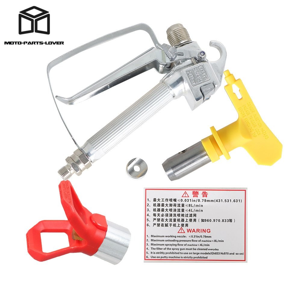 Airless Paint Spray Gun With 517 Tip&Tip Guard Sprayers Fast shipping 3600PSI