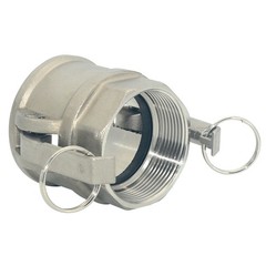 1/2″ 1″ 4″ Type D Camlock Female Coupler to Female NPT Stainless Steel 304 Hose