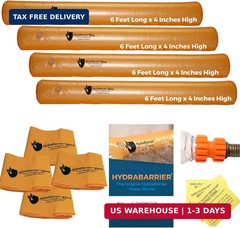 Best Sandbag Alternative – Hydrabarrier Standard 6 Foot Le