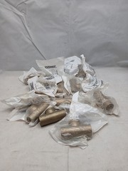 19ct Everbilt LeadFree Tee Fitting Cup X Cup X FIP Forged Bronze 3/4 x 3/4 x 1/2