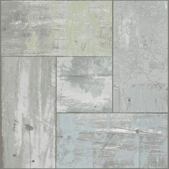 FloorPops FP3290 Boardwalk Peel & Stick Floor 12″L x 12″W x 0.06″T, Gray