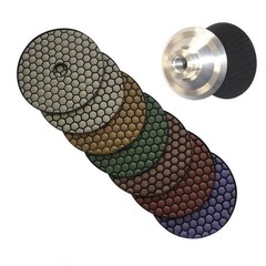 DIY Diamond Blade Kit Stone Cutting Polishing Granite Marble Quartz Tool Set