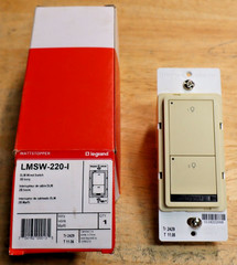 LMSW-220-I DLM Wired Switch 2B Ivory Legrand Wattstopper – New in package