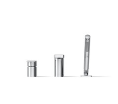Kohler | Parallel 3 Hole Bath Filler in Polished Chrome