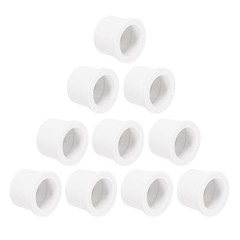 10Pcs PVC DWV Reducer Bushing 3/4″ x 1/2″ Socket x Socket Connector White