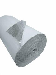 White Faced Double Bubble Reflective Foil Thermal Insulation 400sqft R8 4ft