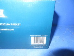 NIB B&K 121-014 Non-Metallic Lavatory Bathroom Sink Faucet + 1 Year Warranty