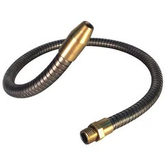 Sealflex 04-06-M-N Coolant Hose, 1/4 In.Pipe, 6 In.L, Gray