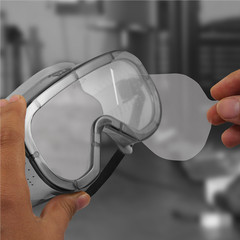 SAS Safety pk of 10 Peel-Off Lens Covers for Overspray Goggles 5110 SAS.5111