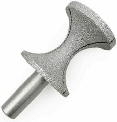 3/4″ 1 1/4″ Diamond Full Bullnose Profile 1/2″ Shank marble granite glass stone