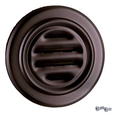 CRL 834DU Duranodic Bronze Aluminum 5-5/16″ No-Draft Speak-Thru