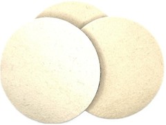Pro-Graad 5″ Wool Polishing Pads, 3pcs Wool Felt Polishing Pad Buffing Wheels…
