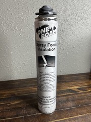 ONE FOAM Spray Foam Insulation 27.9 oz Expandable Air Seal Sealant