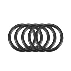 100Pack Black 14mm x 1.5mm Nitrile Rubber O Ring NBR Oil Sealing Grommets