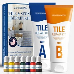 Tile Repair Kit, Ceramic Tile Chips Cracks Repair KitColor Match, Porcelain …