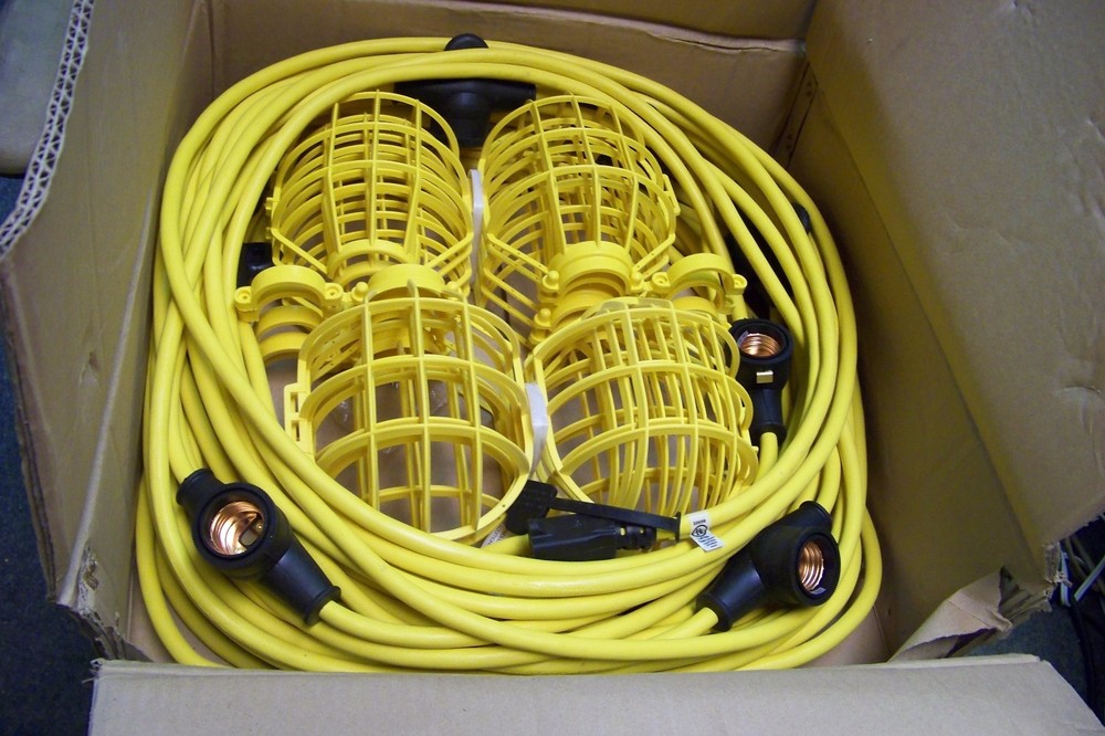 new Bergen – GL100-123-MPC – Contractor Grade U.L. Listed 100ft Temporary Light
