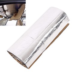 200x50cm Car Sound Deadener 10mm Thickness Silver Heat Insulation Foam For OLEF
