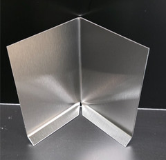 Stainless Steel 304#4 Cove Base Sanitary Inside Corner 24 Gauge 6″ x 3″ x 3″