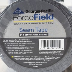 Georgia-Pacific 8pc ForceField Seam Tape 3″ x 180′ Weather Barrier Tape 1365980