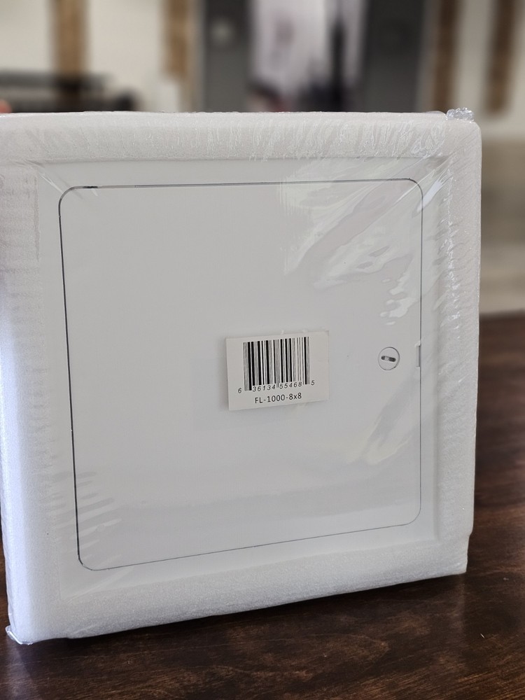 8 x 8 Flush Mount Steel Access Door Panel for Drywall, Powder Coated