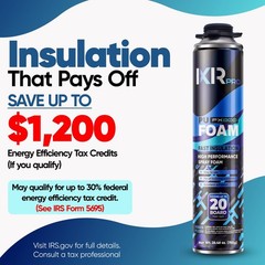Spray Foam Insulation Kit (24Pk Kit- 24 x 26.46oz) Expanding Foam Sealant