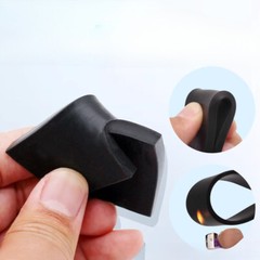 Black Solid Rubber Flat Strip Sealing Strip Thick 1mm Width 10/15/20-50mm
