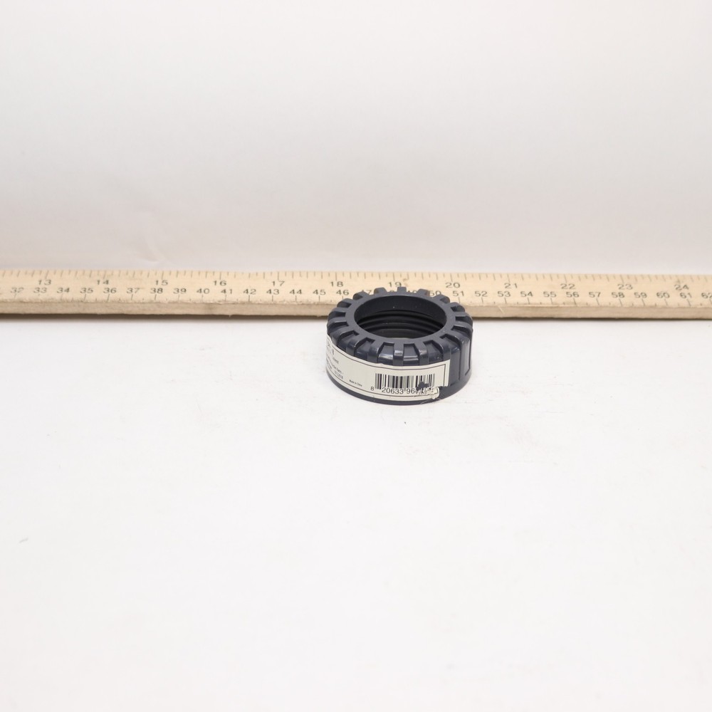 Solvent Weld Slip Pipe Union PVC Gray 0.75″ 512-14-34-34B-Nut Only