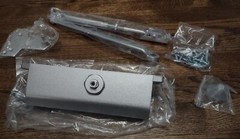 Tell Manufacturing Silver Heavy Duty Commercial Door Closer DC100148 600 Series