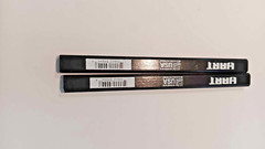 HART Carpenter Pencil Rectangular Graphite Core Black White Anti-Roll – Lot of 2