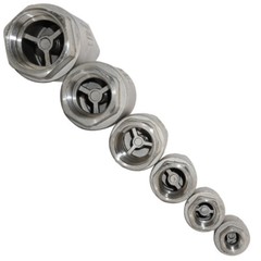 1/2 – 2 inch In-line Check Valve NPT WOG 1000 Spring Loaded Stainless Steel 316