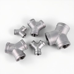 3-Way BSP Male Female Thread Connector Pipe Adapter Fitting Tube A2 1/4″ – 2″