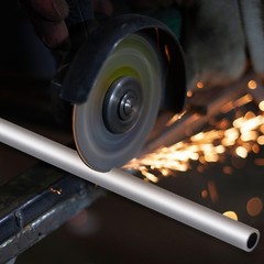 Etauwe Aluminum Round Tube, 1/2″ (12.7mm) OD x 2mm Wall OD, Silver