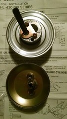 NIB! Lawrence Cylindrical Deadbolt LH560 SFIC Less Core 32D
