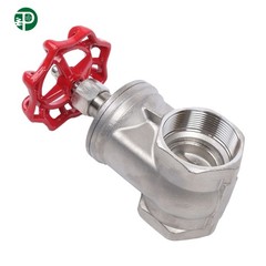 1 PC 2 Inch NPT Female Rotary Sluice Valve DN50 Stainless Steel Gate Valve