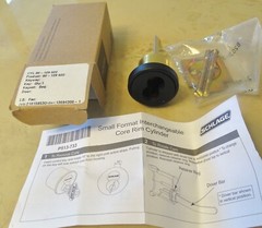 Schlage 80-129 622 SFIC RIM HOUSING Flat Black Coated NEW IN BOX