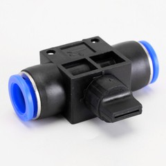 4/6/8/10/12mm Shut On Off Pneumatic Valve Or Vacuum Push In Type Quick Fittings