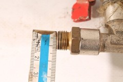 Distributor compressed air stopcock bubble setting device lock drilling device drilling device