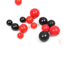 Ball Handle Plastic Knobs Dia 16mm 20mm~50mm Thread M4 M5 M6 M8 M10 M12 M16