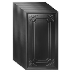 Art3d 12pcs PVC 3D Ceiling Tiles & Wall Panels,24″x48″ cover 96 Sq.Ft.