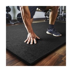 Mohawk Home Heavy Duty Rubber Stall Mat – Gym Floor- Under Dog Crate – All Pu…