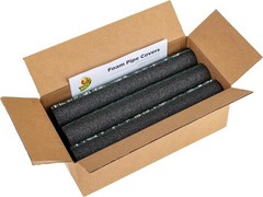 Duck 0.75 in. Self-Sealing Foam Pipe Covers, Black Water Pipe Insulation Tubes