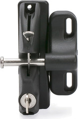 Lokklatch N346-201 Keyed Gate Latch with Adjustable Design for Wood Metal Vinyl