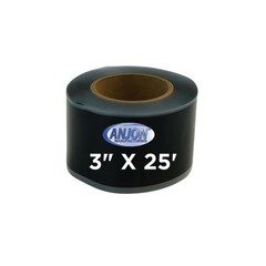 Anjon Black Butyl Double-Sided EPDM Seam Tape – 3″ x 25′ – Waterproof RV Roof