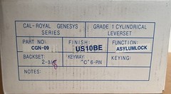 ASYLUM LOCK (CGN09 US10B)